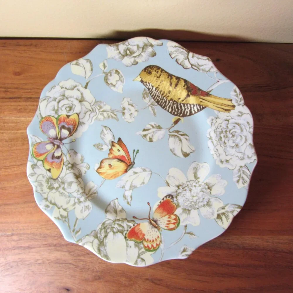 3 for $60 - pier 1 plate elenore bird NWT (W4273)